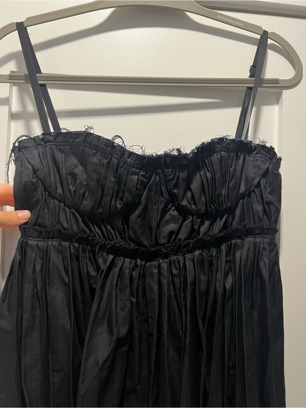 KHAITE black Jordyn Dress - Picture 6 of 6